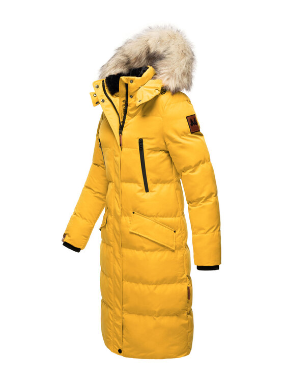 Marikoo Marikoo Kurtka zimowa Schneesternchen Żółty Regular Fit