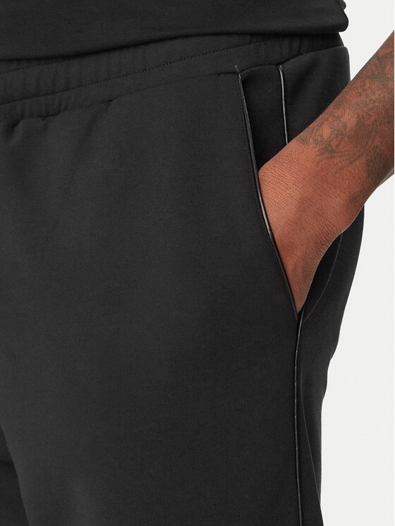 KARL LAGERFELD KARL LAGERFELD Спортивні штани 705015 564902 Чорний Regular Fit