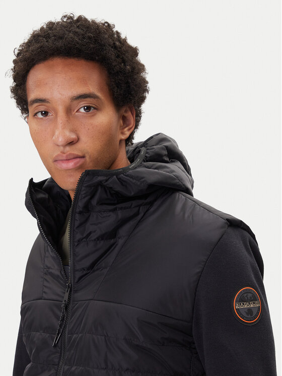 Napapijri Napapijri Prijelazna jakna D-Tosa NP0A88SC Crna Regular Fit