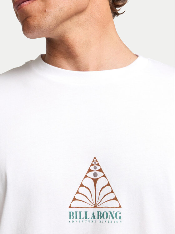 Billabong Billabong T-shirt Floating EBYZT00387 Bianco Regular Fit