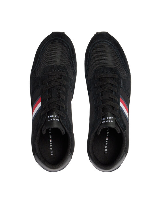 Tommy Hilfiger Tommy Hilfiger Sneakers Runner Evo Mix Ess FM0FM04886 Schwarz