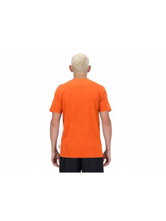 New Balance New Balance T-Shirt MT41906TMO Pomarańczowy Standard Fit