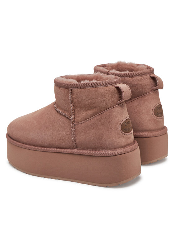 EMU Australia EMU Australia Μπότες Χιονιού Stinger Micro Flatform W13082 Ροζ