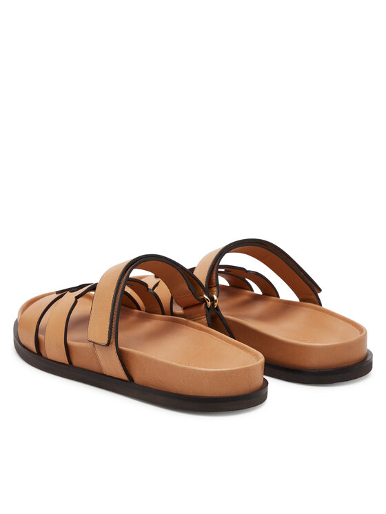 Tory Burch Tory Burch Natikači Ines Sport 168791 Rjava