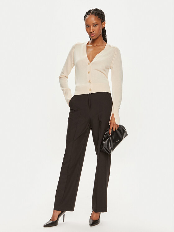 Calvin Klein Calvin Klein Kardigan K20K207574 Bež Regular Fit