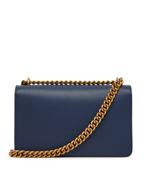 PINKO PINKO Handtasche Love One Mini Dc AI 25-26 PLTT 100074 A0F1 Dunkelblau
