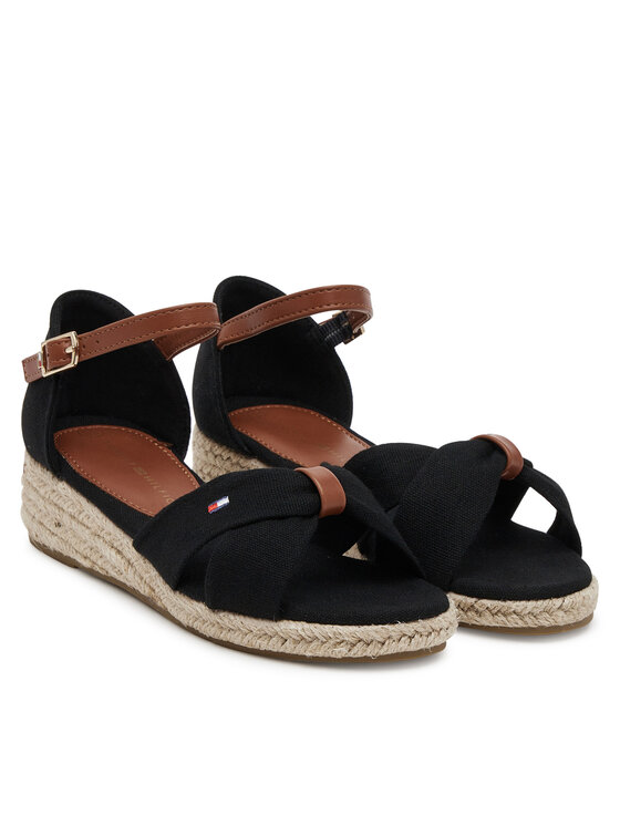 Tommy Hilfiger Tommy Hilfiger Espadryle T3A7-33801-0048 M Czarny