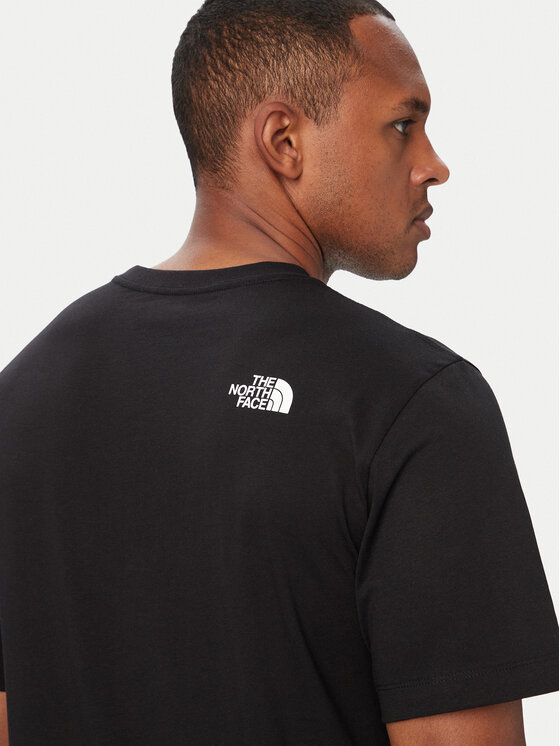 The North Face The North Face T-Shirt Evolution Half Dome NF0A8B6J Μαύρο Regular Fit