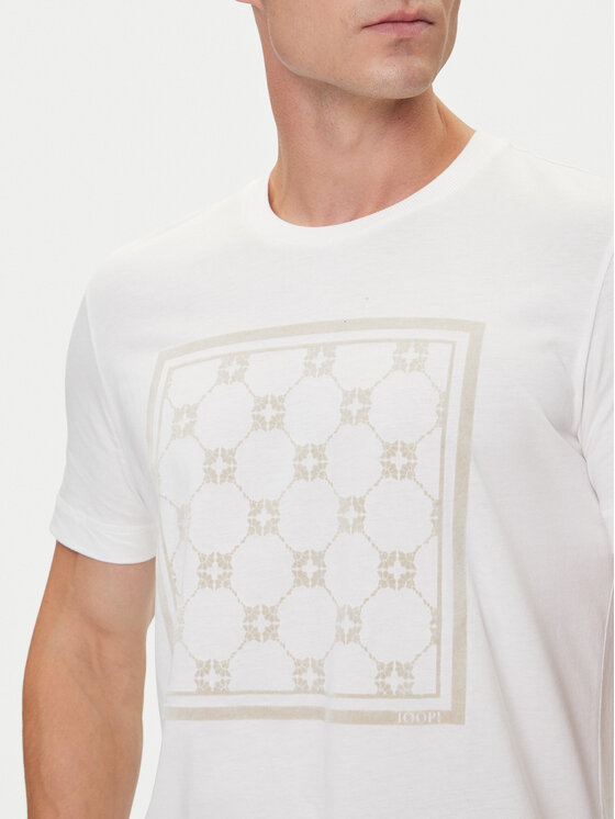 JOOP! JOOP! T-Shirt 17 JJ-21Bajo 30047429 Beżowy Modern Fit