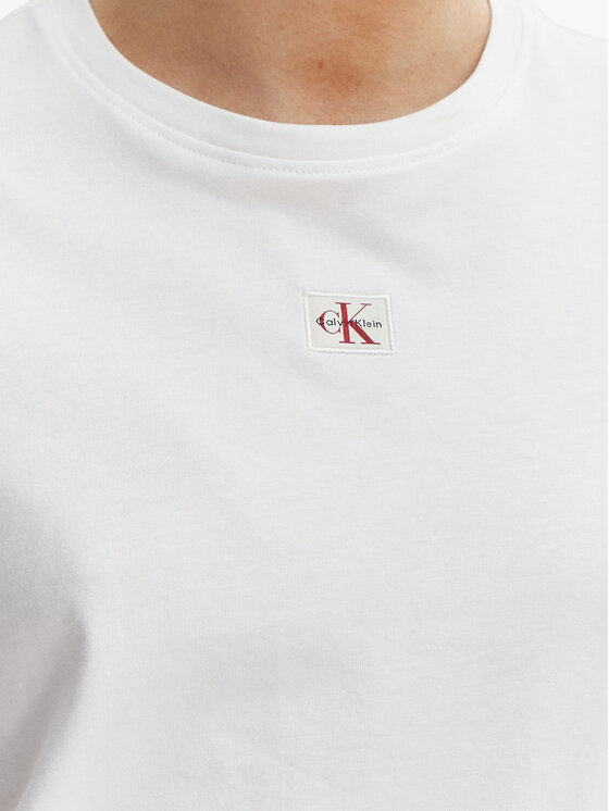 Calvin Klein Jeans Calvin Klein Jeans T-Shirt LV047F227G Bílá Classic Fit