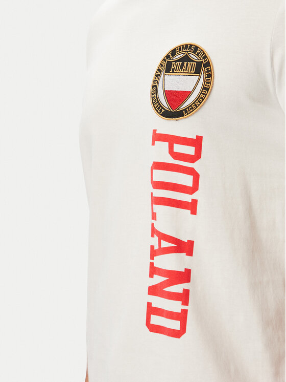 Beverly Hills Polo Club Beverly Hills Polo Club T-shirt F-SS26M-TS0005 POL Bijela Regular Fit
