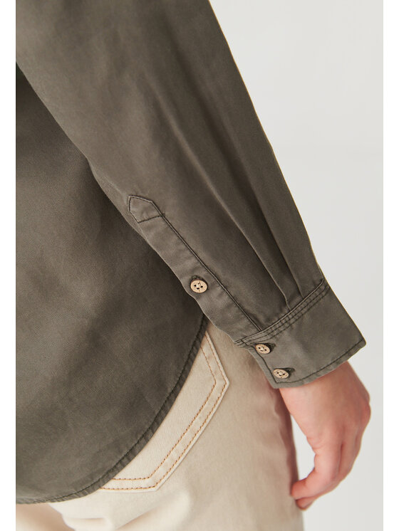 TATUUM TATUUM Koszula KORSANA Khaki Classic Fit