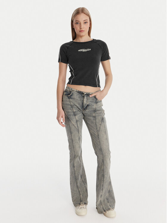 Guess Guess Póló W6RI39 KCBF1 Szürke Regular Fit