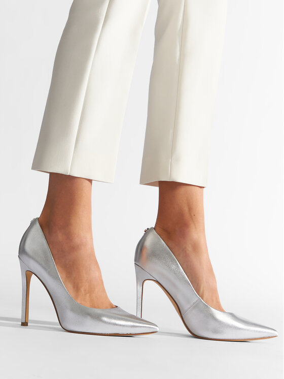 Guess Scarpe stiletto Amato FL8AAM LEM08 Argento Modivo