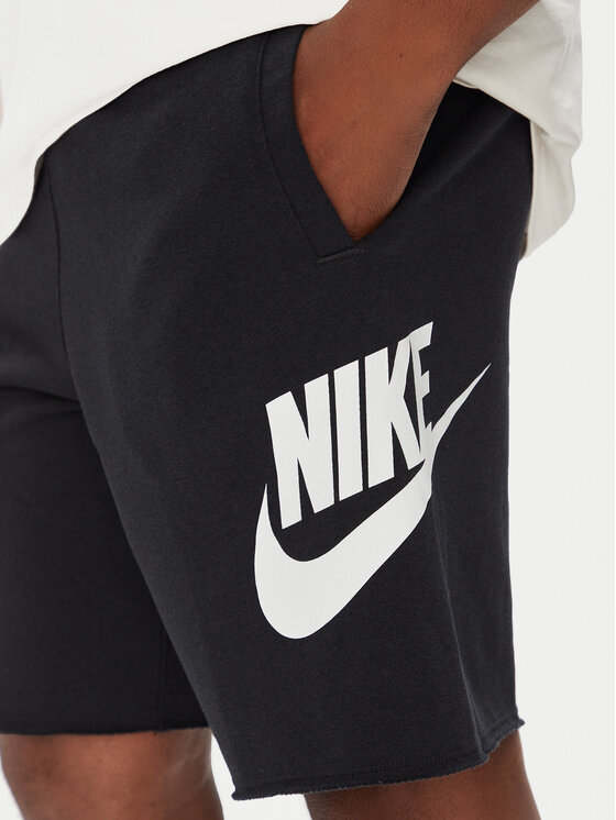 Nike Nike Športové kraťasy French Terry Alumni FQ4950 Čierna Standard Fit