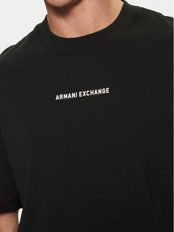 Armani Exchange Armani Exchange T-shirt XM000588 AF12308 UB001 Crna Regular Fit