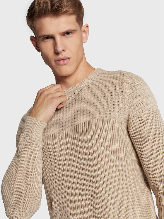 Maglione 20714622 Beige Regular Fit