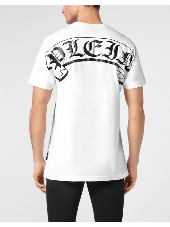 PHILIPP PLEIN PHILIPP PLEIN T-Shirt 23511 Biały Regular Fit