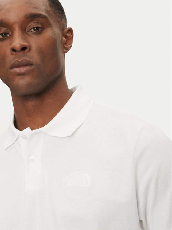 The North Face The North Face Polokošile Essential NF0A8C1P Bílá Regular Fit
