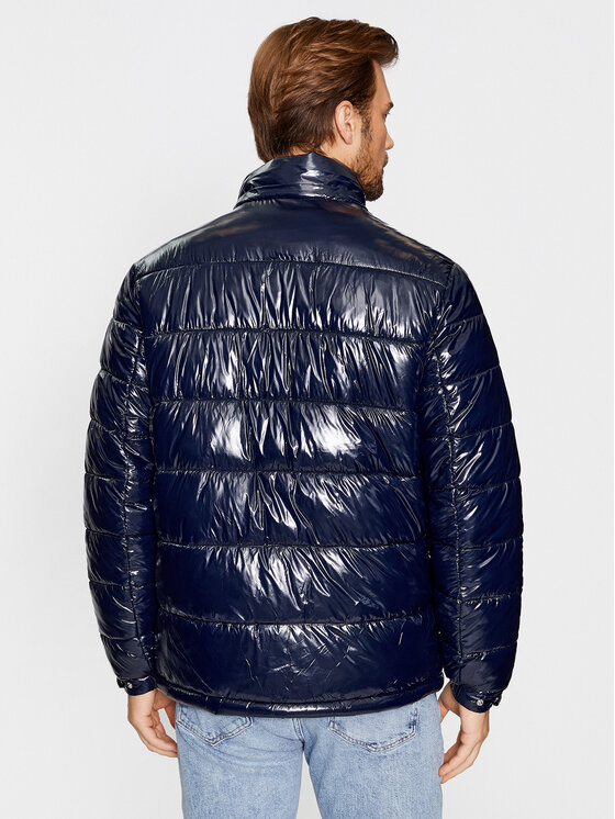Guess Guess Daunenjacke M3BL27 WFP42 Dunkelblau Regular Fit