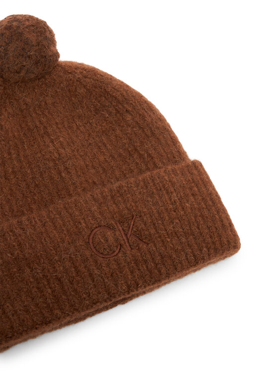 Calvin Klein Calvin Klein Шапка Embroidery Airy K60K612586 Кафяв