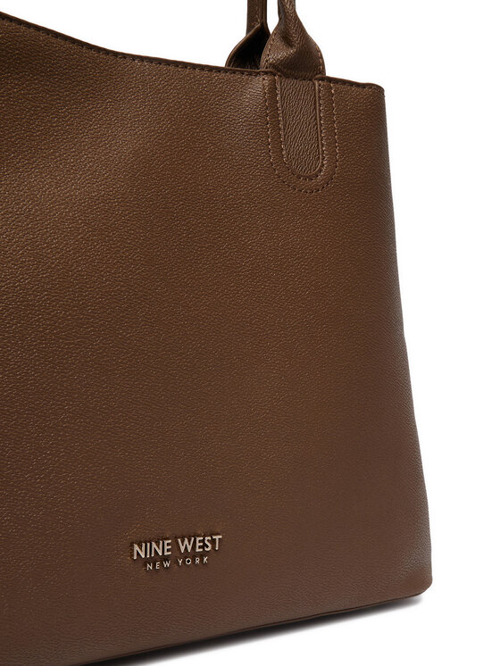 Nine West Nine West Дамска чанта CEO-ILCHESTER PLACE-LH22273 Кафяв