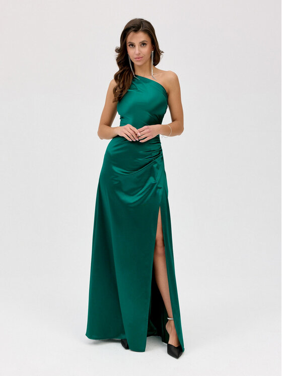 Roco Fashion Roco Fashion Večerní šaty Inez Zelená Slim Fit