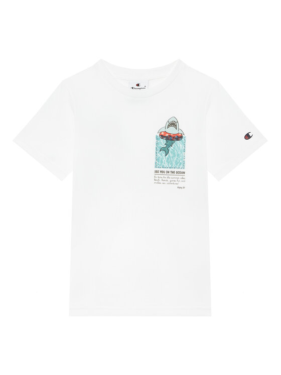 Champion Champion Komplet t-shirt i spodenki 307063 Niebieski Regular Fit