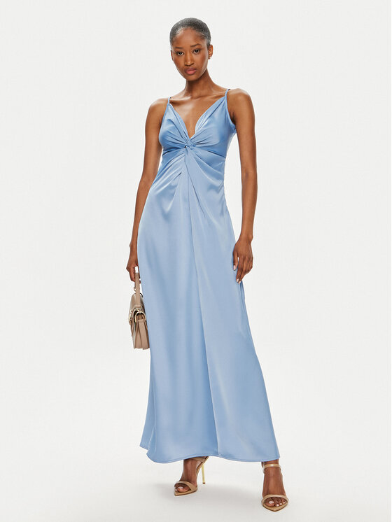 YAS YAS Abito da sera Athena 26032472 Blu Regular Fit