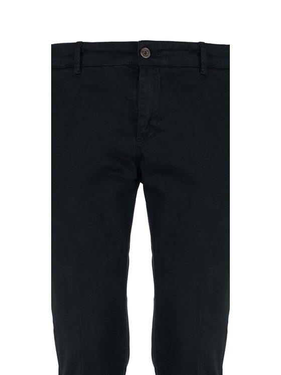 ACANFORA ACANFORA Pantaloni invernali UNVERVECE-NER Nero Regular Fit