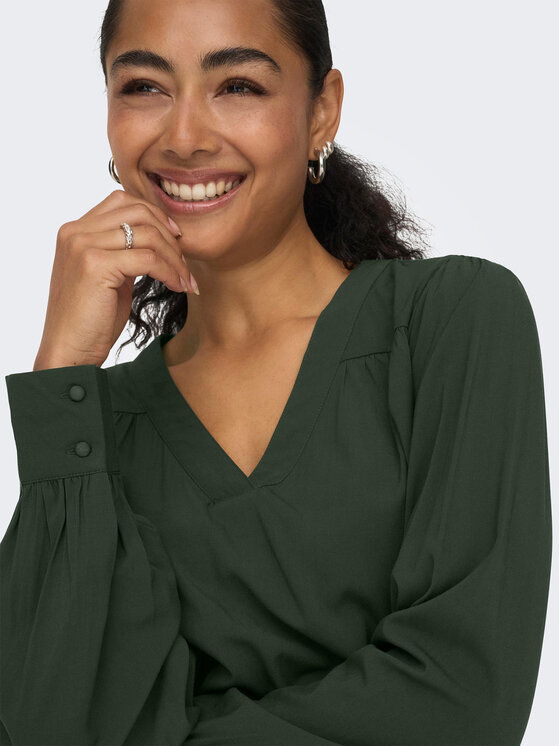 ONLY ONLY Blusa 15303748 Verde Regular Fit