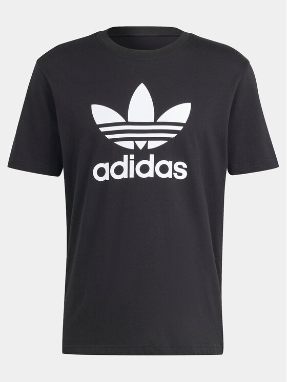 adidas adidas Tricou adicolor Trefoil IU2364 Negru Regular Fit