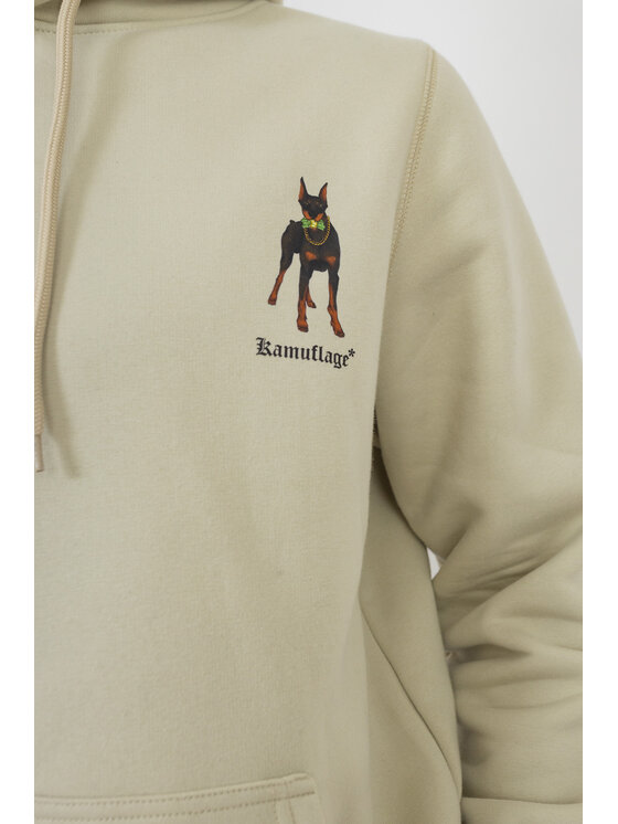 Kamuflage Kamuflage Bluza DOBER$$$ Beżowy Comfort Fit