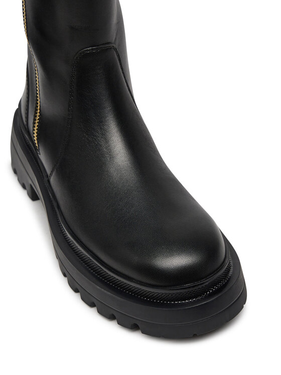LOVE MOSCHINO LOVE MOSCHINO Botki JA24245G0LIA0000 Czarny