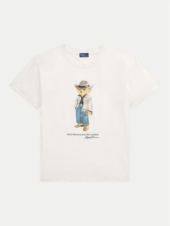 Polo Ralph Lauren Polo Ralph Lauren T-Shirt 211941187001 Weiß Regular Fit