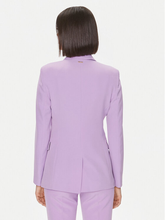 Liu Jo Liu Jo Marynarka MF3231 T7896 Fioletowy Regular Fit