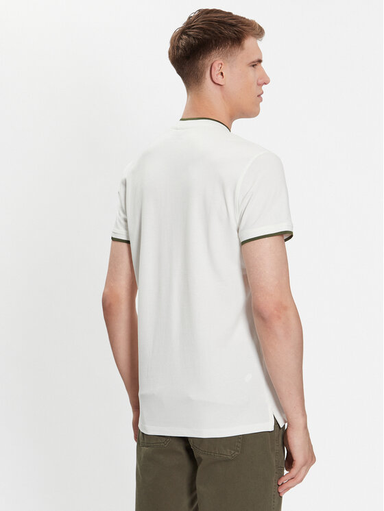 Blend Blend Polo 20715179 Biały Regular Fit
