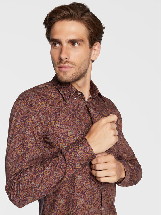 Camicia 3332E603L 223759 Multicolore Regular Fit