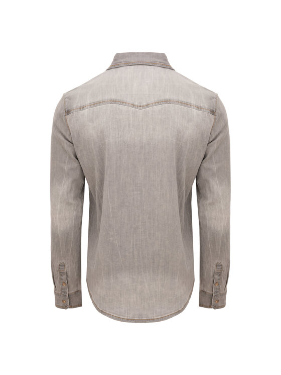 Brandit Brandit Koszula 4020.169.S Szary Regular Fit