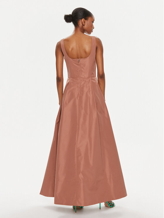 PINKO Pinko Официална рокля Champagne 102778 Y3LE Кафяв Regular Fit