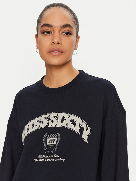 Miss Sixty Miss Sixty Pulóver 6L3TJ5420000 Sötétkék Regular Fit