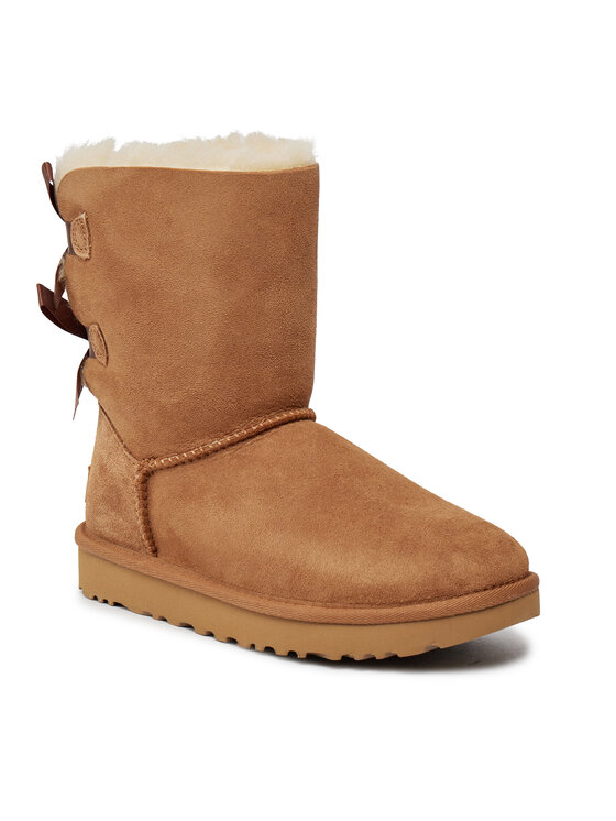 Ugg Ugg Sniega zābaki W Bailey Bow II 1016225 Brūns