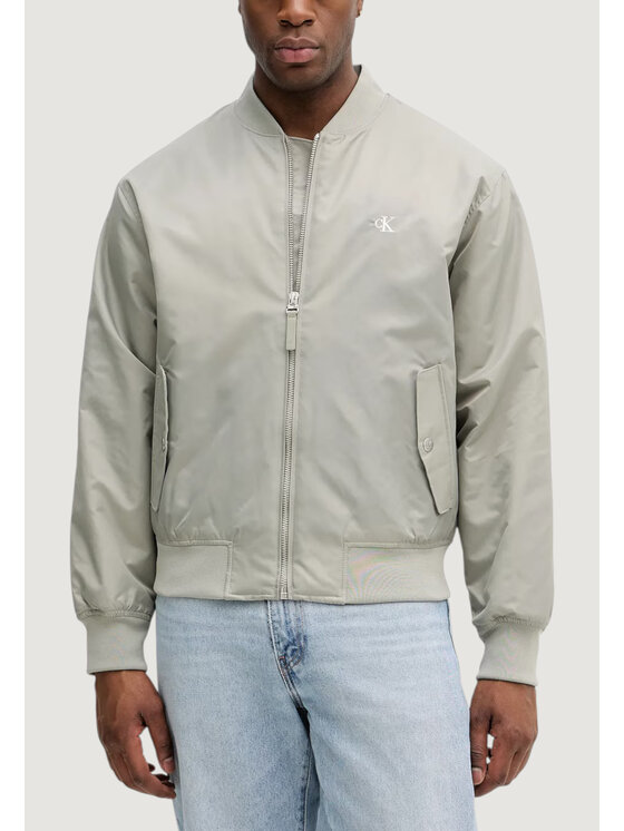 Calvin Klein Jeans Calvin Klein Jeans Giubbotto piumino LS JEANS HERO BOMBER Verde Egg Fit