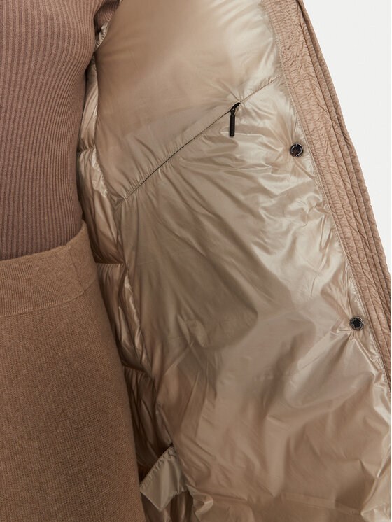 Hetregó Hetregó Зимове пальто Karen 8N605 Бежевий Regular Fit