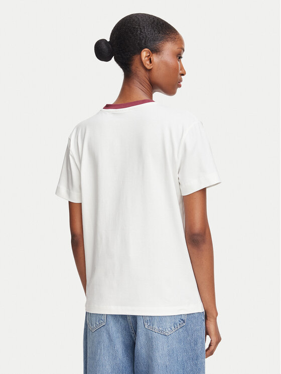 Guess Guess T-Shirt V6BI14 K6742 Λευκό Regular Fit