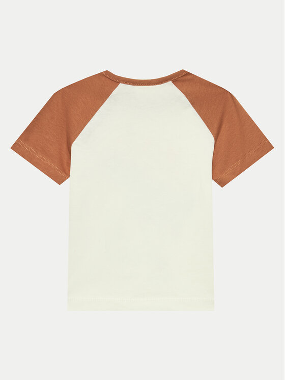 Coccodrillo Coccodrillo Marškinėliai WC4143202HBN Smėlio Regular Fit