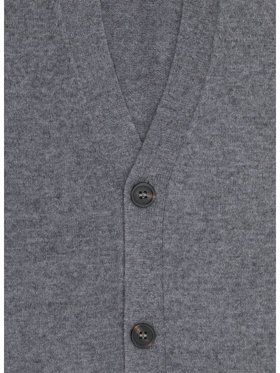 Pako Lorente Pako Lorente Kardigan P25WF-2X-006 Szary Classic Fit