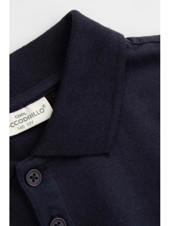 Coccodrillo Coccodrillo Polo XCX143602EJB-015 Granatowy Regular Fit
