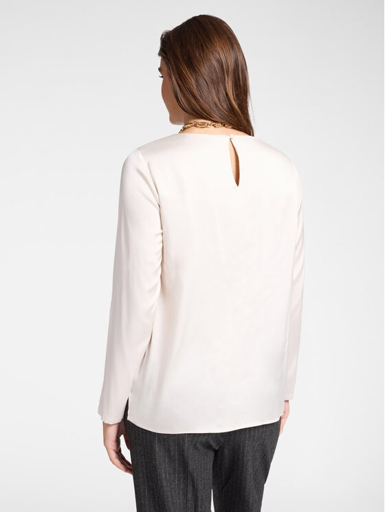 Elena Mirò Elena Mirò Blusa 2148P000187N021 Bianco Regular Fit