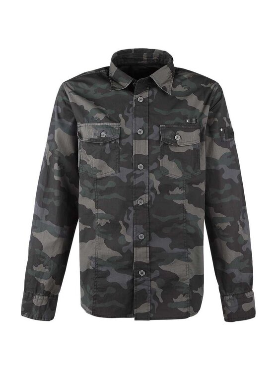 Brandit Brandit Koszula 4005.4.3XL Khaki Slim Fit